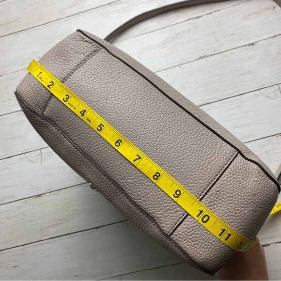 Kate Spade Taupe Leather Slouchy Shoulder and Crossbody Bag - Picture 9 of 13